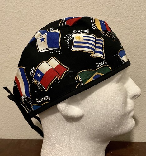 South american flags - flags, hat