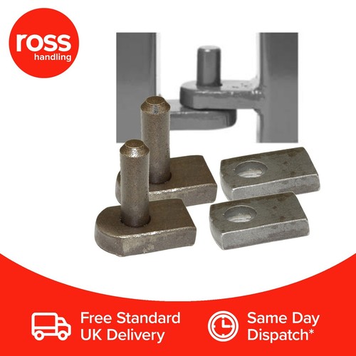 Weld gate hinge set - weld,