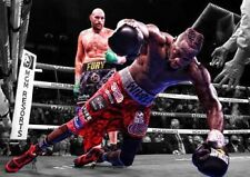 TYSON FURY DD6 VS WILDER BOXING GYM POSTER ART PRINT - A4 A3 A2 A1 A0 SIZES