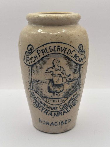 Old stoneware advertising
