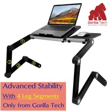 Laptop Table With Mouse Pad With Dual Cooling Pad For Home Use Portable Desk