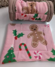 Guinea Pig Fleece Snuggle Tunnel And Pad Set