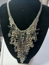 Beautiful gothic bib necklace - bib,