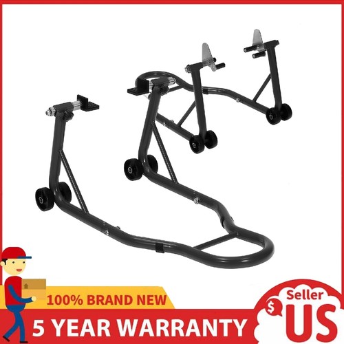 Motorcycle front rear stand - rear,