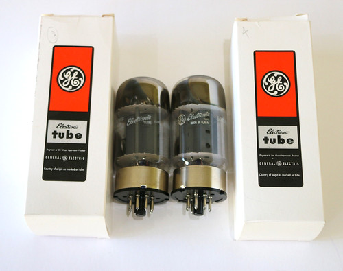 Matched pair 6550 6550a - ge,
