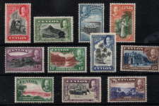 Ceylon KGV 1935 mint LHM set