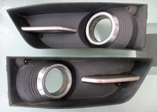 GENUINE FORD MONDEO MK3 ST 220 155 TDCi Front bumper fog light cover PAIR trim
