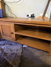 Oak Furniture Land Solid Oak TV Stand / Media Unit / Cabinet