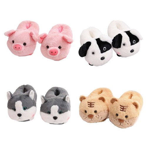 Cartoon animals slippers warm - cartoon,