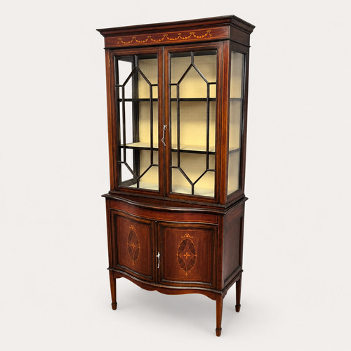 Edwardian inlaid mahogany - edwardian,