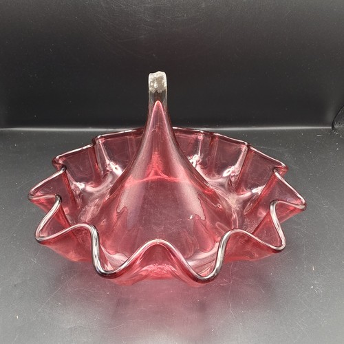 Antique cranberry glass - antique,