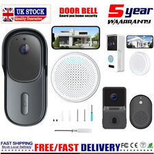 Smart WiFi Video Doorbell Wireless Door Bell Phone Ring Intercom Security Camera