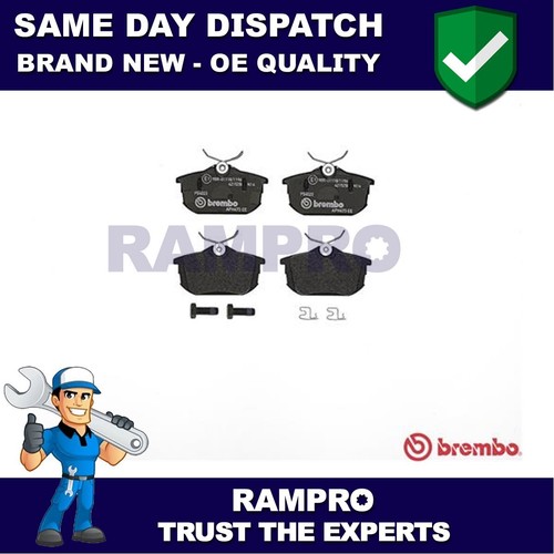 Rampro rear brake pads - rampro, set