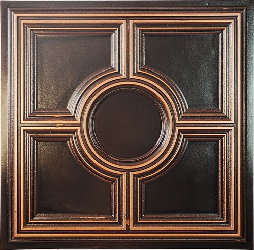Ceiling tile faux tin - tile,