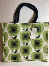 Orla Kiely Green Apple Tote