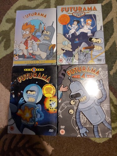 Futurama seasons dvd - futurama,