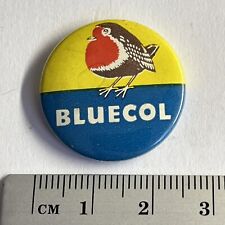 Small Collectible Pin Badge Bluecol Motoring Antifreeze Advertising