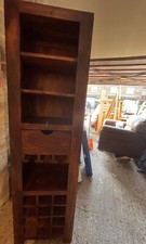 Solid Wood/Oak wine cabinet