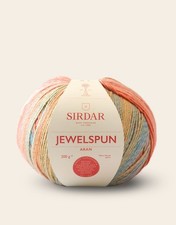 Sirdar JEWELSPUN Aran Variegated Knitting Crochet Yarn 200g