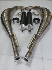 Custom exhaust for Yamaha RD