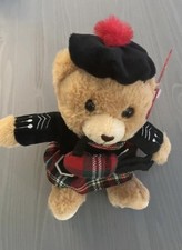 Keel Toys Scottish Piper Bear