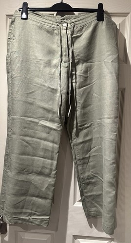 Women linen trousers - m&s, women's