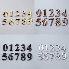 3D House Door Numbers Plaques