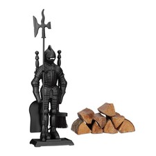 Fireplace companion knight