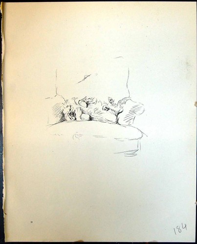 Original old vintage print - original,