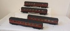 OO gauge 4x HORNBY Stanier LMS Coach Maroon Livery 1st/3rd Brake R433 R434