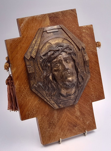 Vtg french wall hanging bas - vtg,