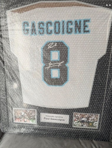 Paul gascoigne signed football - paul,