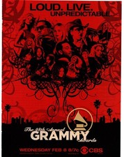 PTP80 ADVERT 10x8" THE 48TH GRAMMY AWARDS SHOW ON CBS