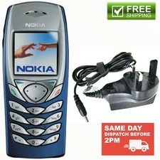 Nokia 6100 New Condition-Blue (Unlocked) Mobile Phone 12 Months Warranty.