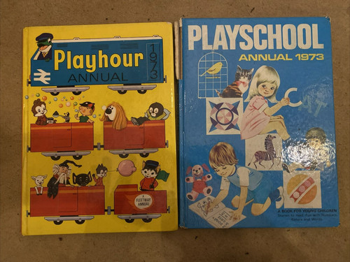 Playhour playschool annuals - &,
