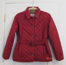 Jack Murphy Red Quilted Belted