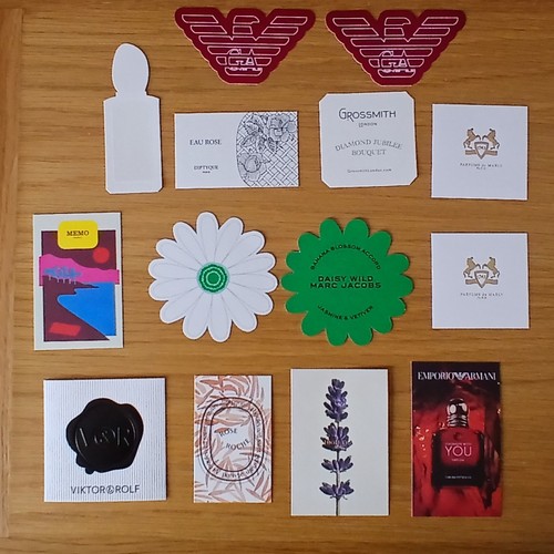 Perfume blotters daisy - 14,