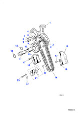 Jaguar genuine timing chain - jaguar,