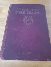 What The Bible Teaches By F.G