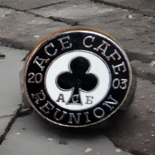 Ace cafe biker pin - pin, badge,