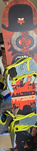 Nitro snowboard with - snowboard, bindings