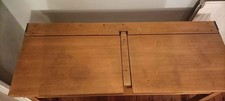 vintage old school desk -