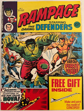 Rampage Issue 1 from 1977 (Marvel UK)