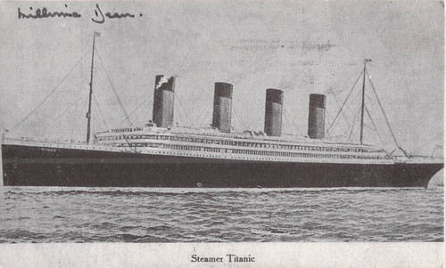 Titanic hand signed - titanic, no.