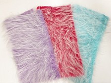 Monster Fur Fabric Coloured