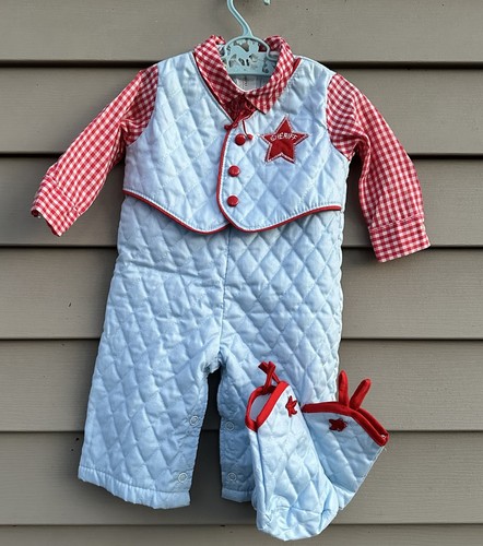 Vtg sheriff one piece baby - sheriff,