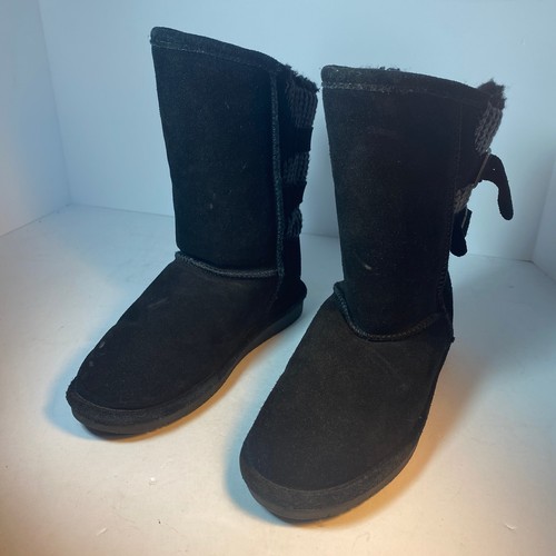 Bear paw women suede knit - paw,