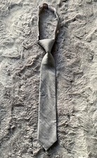 New Minoti Boys 3 - 7 Years 98 - 122cm 100% Cotton Elasticated Pale Grey Tie