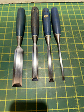 Graduated Set of 4 no. Good Quality Stanley 5002 Bevel Edge Wood Chisels