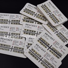 Dental Orthodontic Bracket Metal Braces Roth/MBT/Edgewise 018/022 3-4-5 Hooks